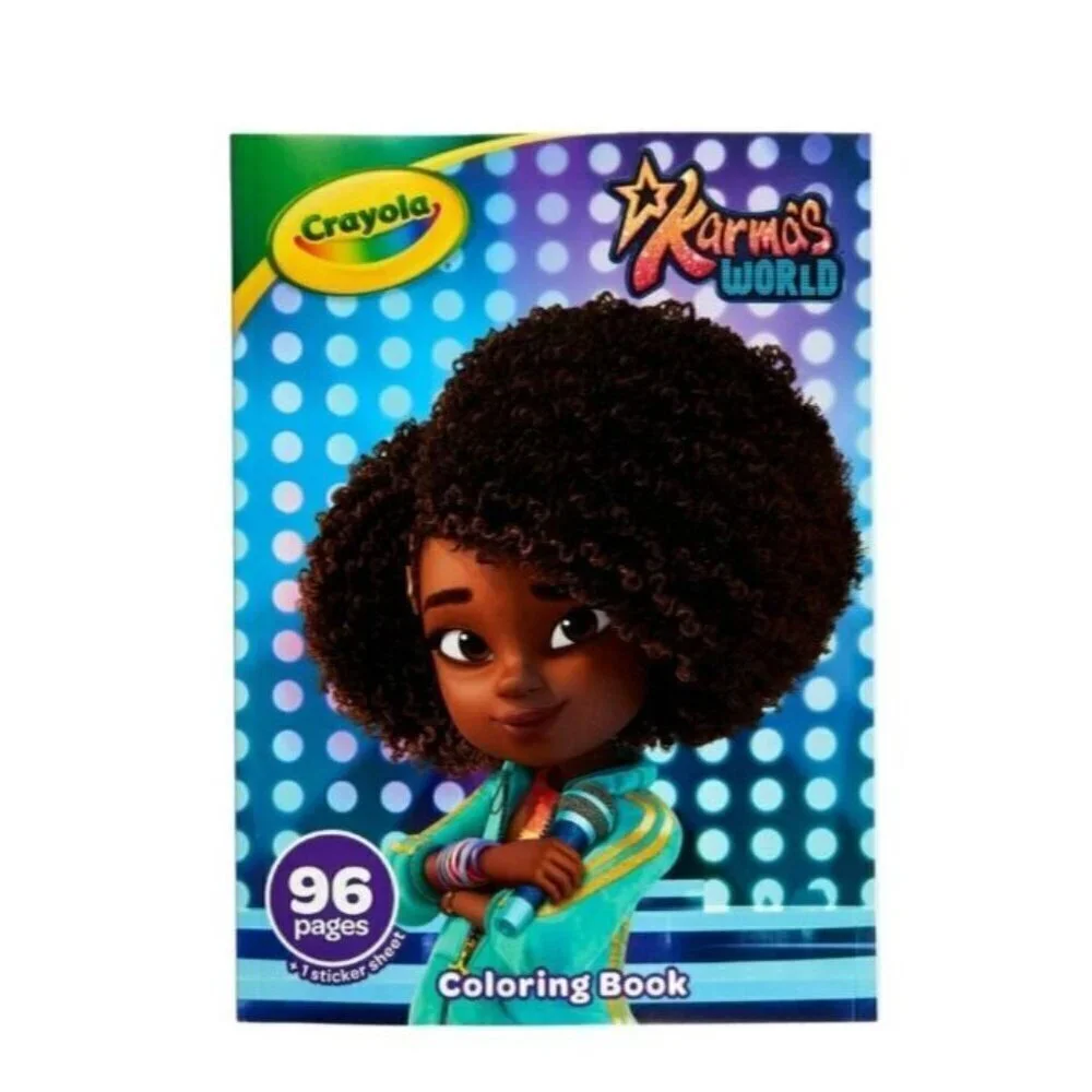 Crayola Karma’s World Coloring Book